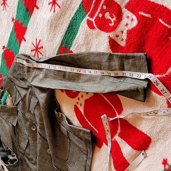 Liz Claiborne vtg linen blend pants Suit - Picture 7 of 12